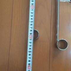アイリスオーヤマ メタルラック サイドバー 61cm 2本の画像