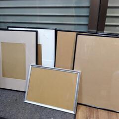 【無料】額縁・賞状入れ9枚セット あげます