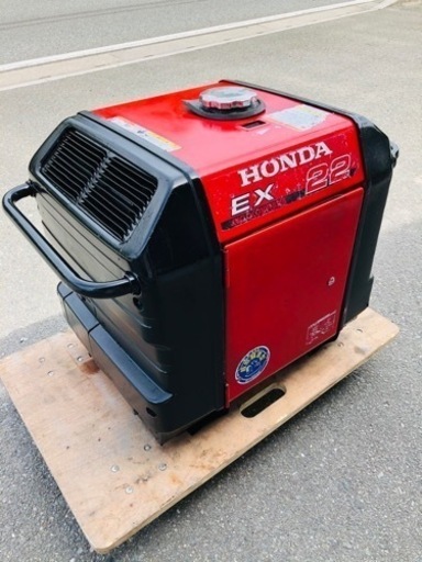 ☆中古品 HONDA ホンダ　ガソリン 発電機　防音型発電機 EX22 動作問題なし☆