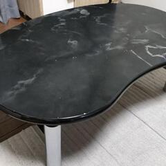 ローテーブル　センターテーブル　座卓　黒