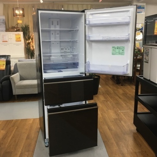 S270三菱電機 MITSUBISHI ELECTRIC 2021年製MR-CX33G-BR [冷蔵庫 （330L・右開き） 3ドア 