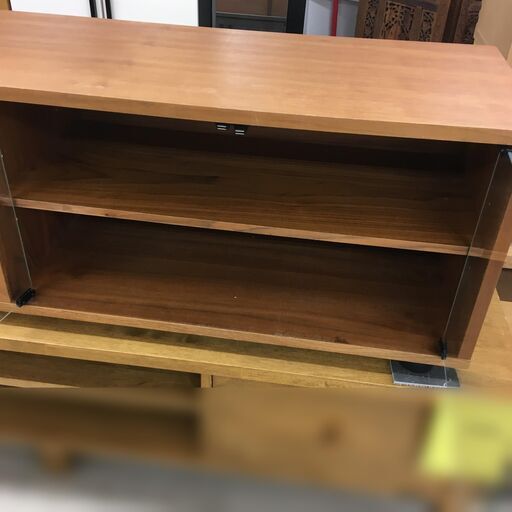 J1163 良品計画 無印良品 スタッキングキャビネット Aセット ウォールナット テレビボード テレビ台 1625×395×450 