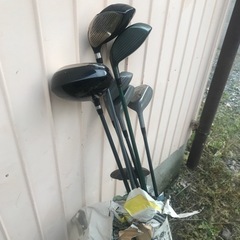 ゴルフのクラブ、バッグはありませんの画像