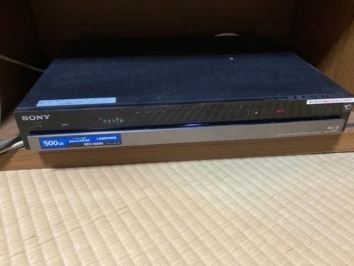 取引中　ブルーレイレコーダー