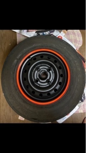 自家塗装　タイヤホイル