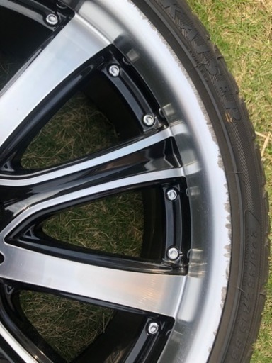 ANHELO KLEITOS アネーロ クレイトス 19インチ　タイヤホイールセット 美品 100 5H 19×7.5J +48 22