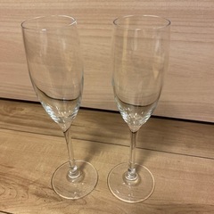 シャンパングラス　ペアの画像