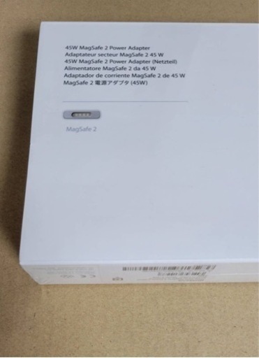 新品未開封Apple 45W MagSafe 2電源アダ プタMacBook Air