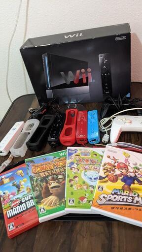 wii本体、ソフト、リモコン