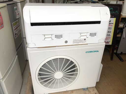 【動作保証あり】CORONA 2018年 5.6kw 18畳用 200V ルームエアコン CSH-X5619R2【管理KR260】