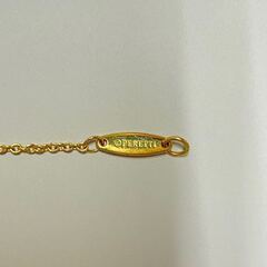（104）中古　ティファニー TIFFANY&Co. エルサペレッティ ダイヤモンドバイザヤードネックレス 0.05の画像