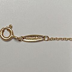 （104）中古　ティファニー TIFFANY&Co. エルサペレッティ ダイヤモンドバイザヤードネックレス 0.05の画像