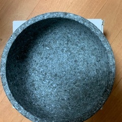 ビビンバ用石の食器　新品　直火対応の画像
