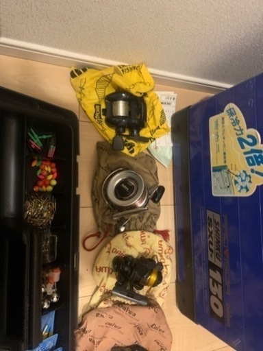 海釣り用具一式 決まりました。