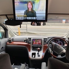 交換可】車検長いカッコイイ😀ガンメタアルファード🚙車中泊にも最適‼️