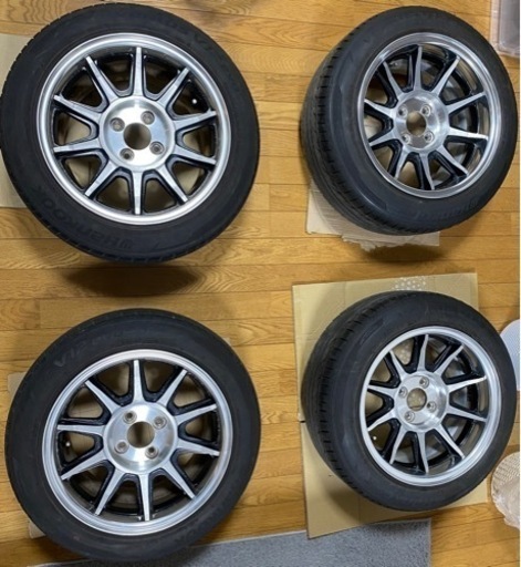 ENKEI エンケイ BIGEND BARREL ビッグエンドバレル 15✖️8J ＋35 ＋20 4本セット タイヤ付き