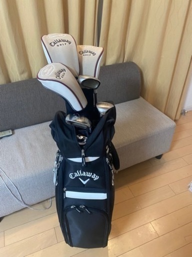 (お話し中)  キャロウェイのゴルフクラブセット　レディース中古品