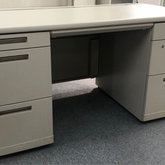 【決まりました】コクヨ製事務用両袖机W1400×D700×H70...