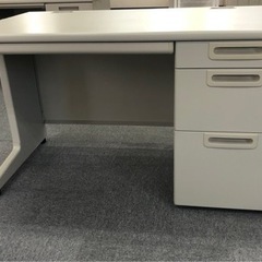 【決まりました】プラス製事務用片袖机①W1200×D700×H7...