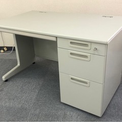 【決まりました】プラス製事務用片袖机②W1200×D700×H7...