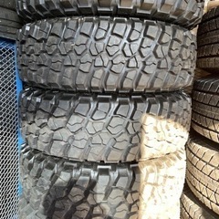 値下げしました◆新車外し 5本ｾｯﾄ JEEP 255/75R17 マッドテレーン　BF Goodrich T/A KM2 ５本セット　ラングラーアンリミテッドルビコンの画像