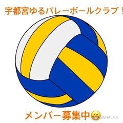 🏐宇都宮ゆるバレーボールメンバー募集🏐