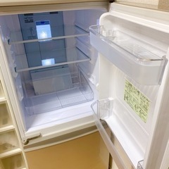【決まりました】シャープ製2014年式137L冷凍冷蔵庫の画像