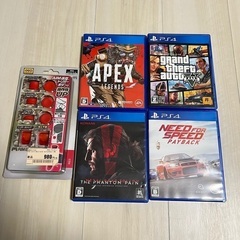 PlayStation 4 ジェット・ブラック 500GB ソフト4本セットの画像