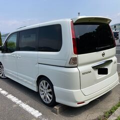 【大幅値下げ】C25セレナ　ハイウェイスター　４WD　車中泊仕様（FFヒーター付）の画像