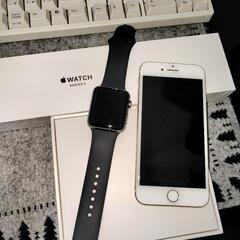 SIMフリー iPhone7 + Applewatch series3