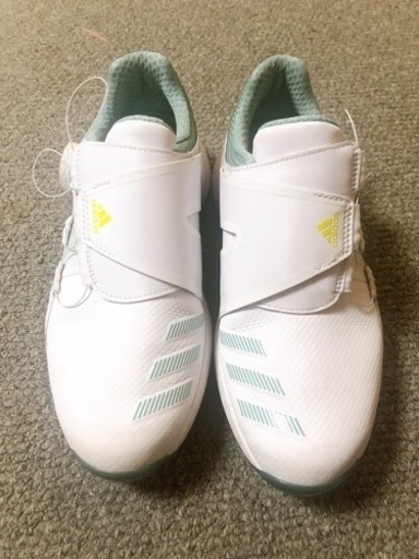 配送料無料 adidasゴルフシューズ 23-23.5