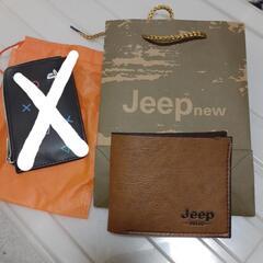JEEPのチープな財布の画像
