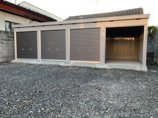 【値下げ】25日まで　イナバ　バイクガレージ　物置