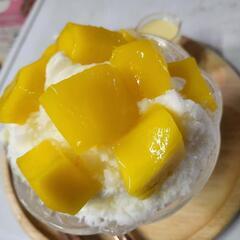 ふゎふゎ🇹🇼台湾風かき氷🍧🍧🍧😋😋😋 - グルメ
