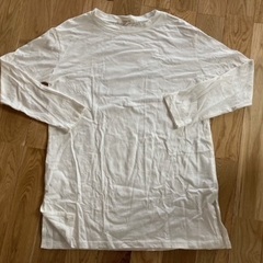 pink adobe(ワールド)前無地　長Tシャツ　Mサイズの画像