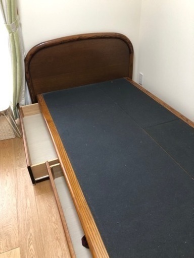 シングルベッドとマットレスのセット　引き取りの方限定