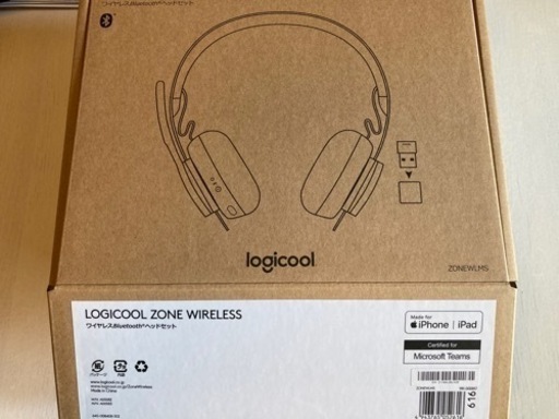 Logicool Zone Wireless ヘッドセットMS Teams認定