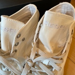 【新品未使用品】ディーゼル　25.5㎝　ハイカットの画像