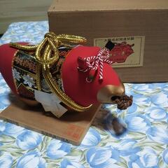 《取引中》願かけ牛★赤ベコ★祈願開運