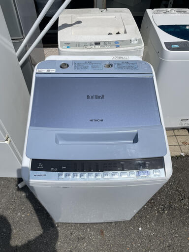 日立　 7kg洗濯機 ビートウォッシュ 　大流量ナイアガラビート洗浄　　リサイクルショップ宮崎屋住吉店　22.5.18　ｙ