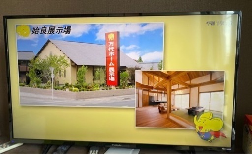 フナイ 43V型 4K 対応 テレビ HDD