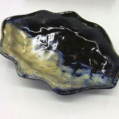 鹿の角 皿立 置物 オブジェ インテリア 幅40.5cm 札幌市 厚別区の画像