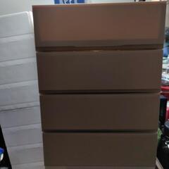 プラスチックチェスト4段
