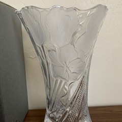 【今週3,000円】【新品】『HOYAクリスタル♡フラワーベース』の画像