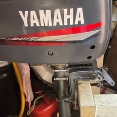 マイテイボートとYAMAHA２馬力船外機
