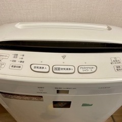 プラズマクラスター空気清浄機　加湿機能付きの画像