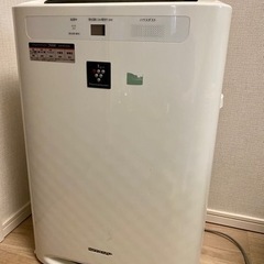 プラズマクラスター空気清浄機　加湿機能付きの画像