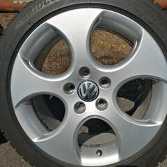 ヴォルクスワーゲンゴルフ純正17インチセットの画像