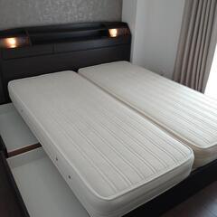 クイーンサイズベッド一式