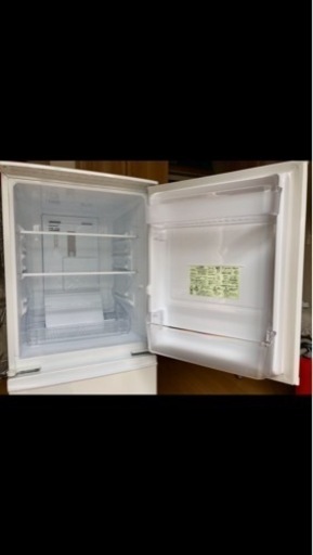 【決まりました】2ドア冷蔵庫　シャープ製　